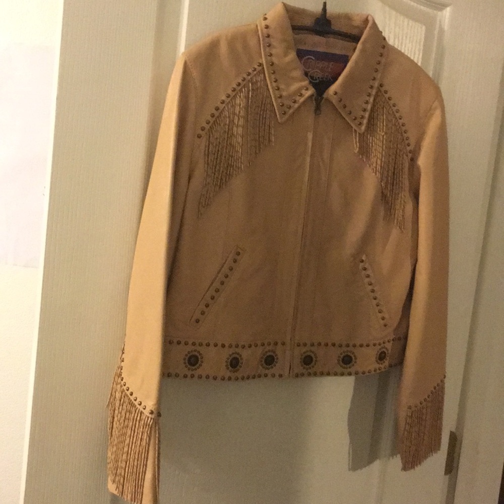 Cripple Creek women’s leather jacket